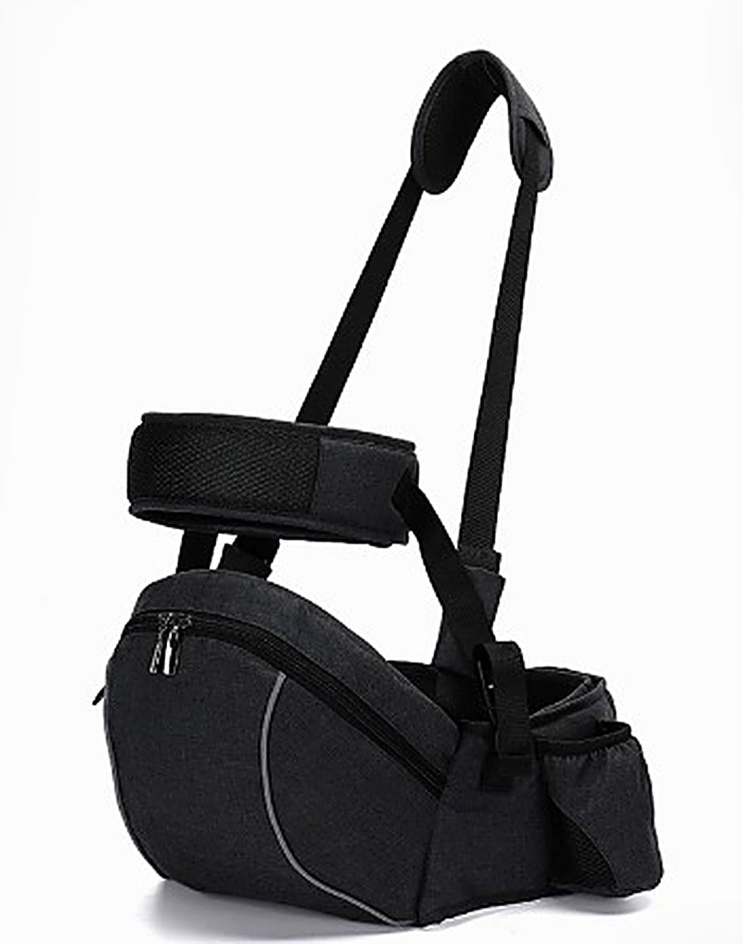 Baby hip seat carrier in Black