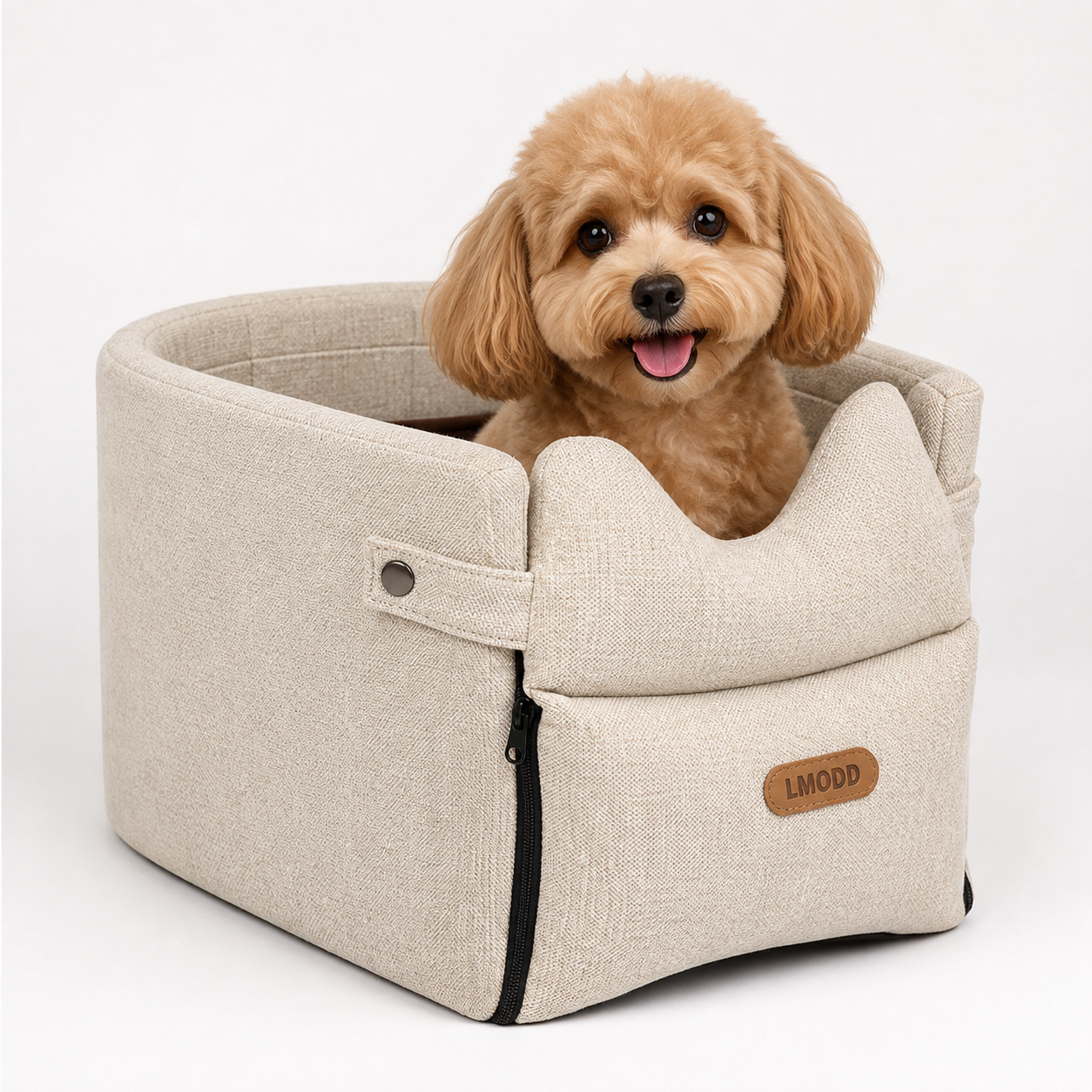 Portable Dog Car Seat Bed – Safety Travel Carrier for Small Dogs & Cats